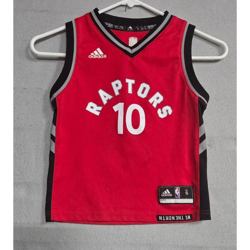 Adidas Toronto Raptors DeMar DeRozan 10 Youth Jersey Red Small NBA Basketball